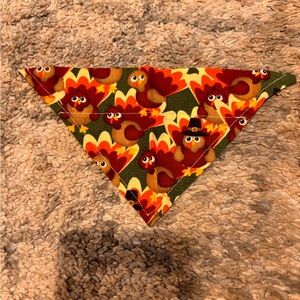 Pet Thanksgiving collar scarf small